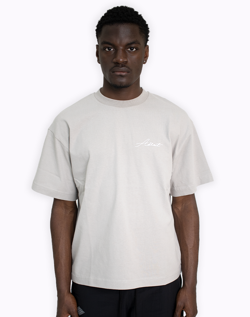 Adroit - Heavy Tee Grey