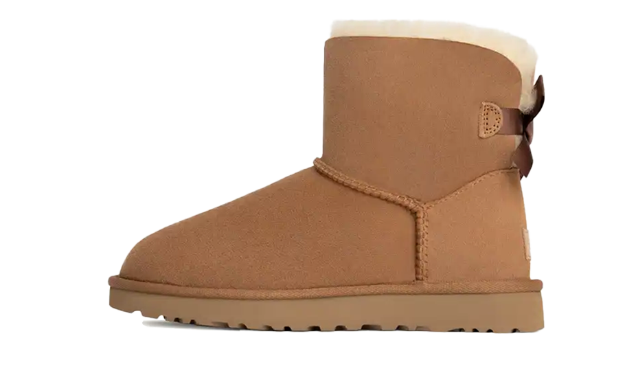 UGG Mini Bailey Bow II Boot Damen Chestnut