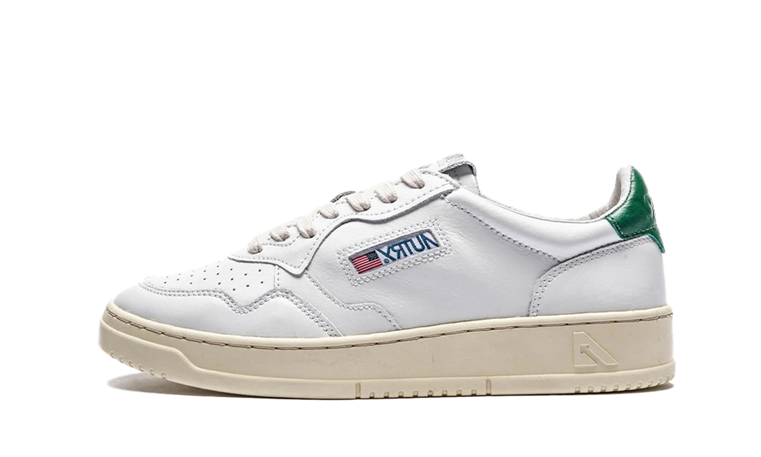 Autry Action Shoes Medalist Low "White Green"