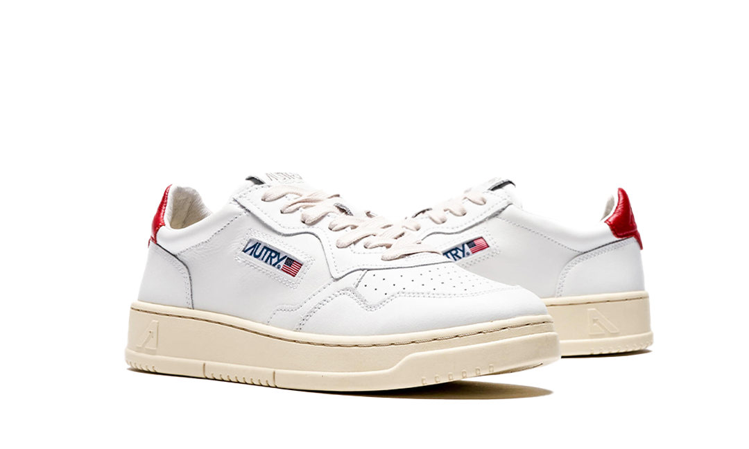 Autry Action Shoes Medalist Low "Red"