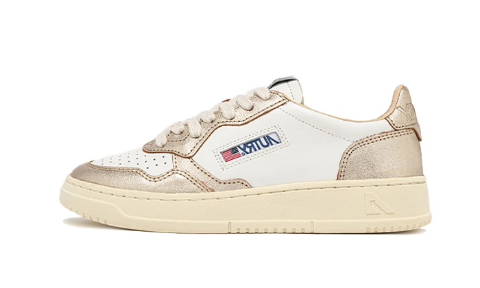 Autry Medalist LOW White Platinum (Women's)