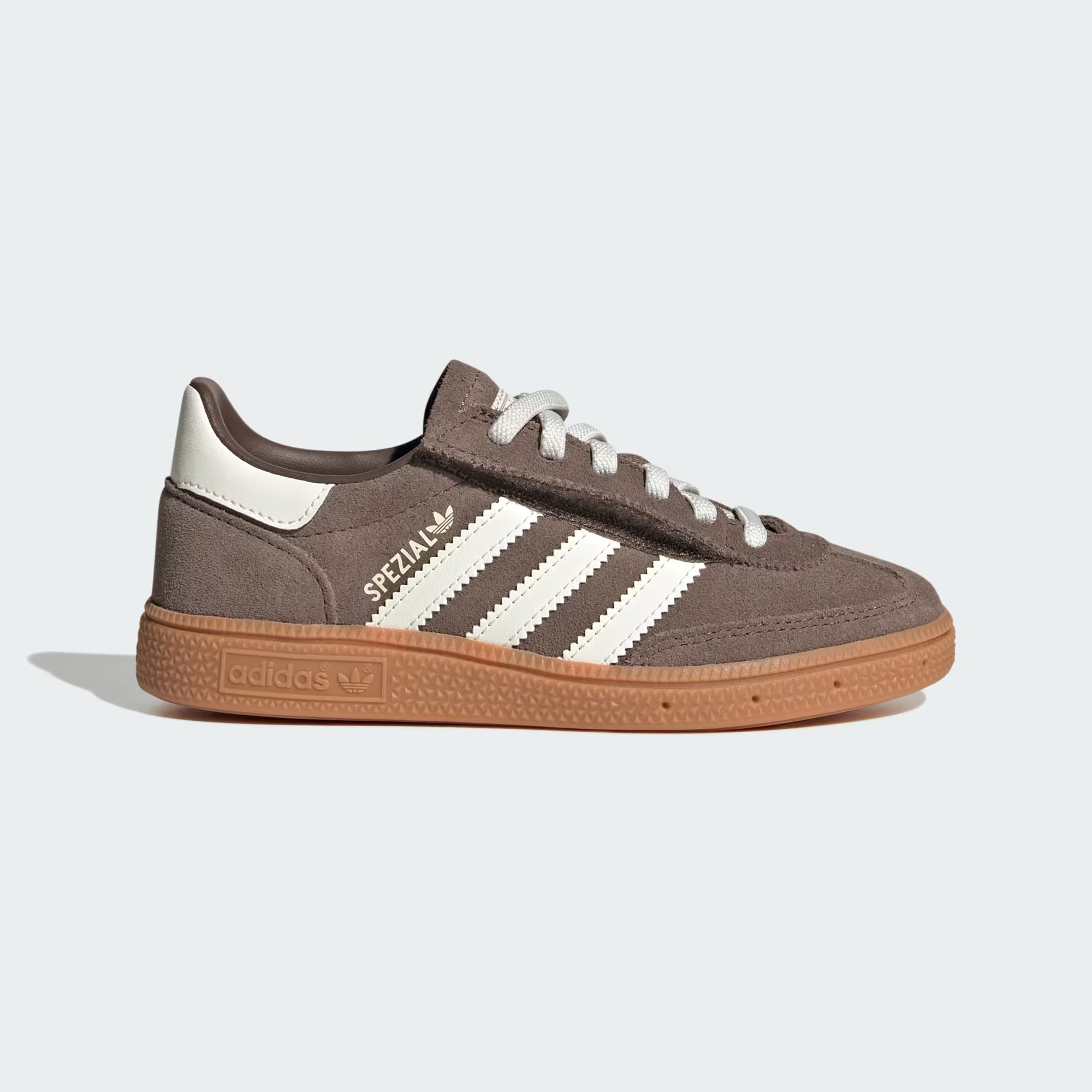 Adidas Handball Spezial Schuh Kinder Earth Strata / Off White / Gum / Dunkelbraun