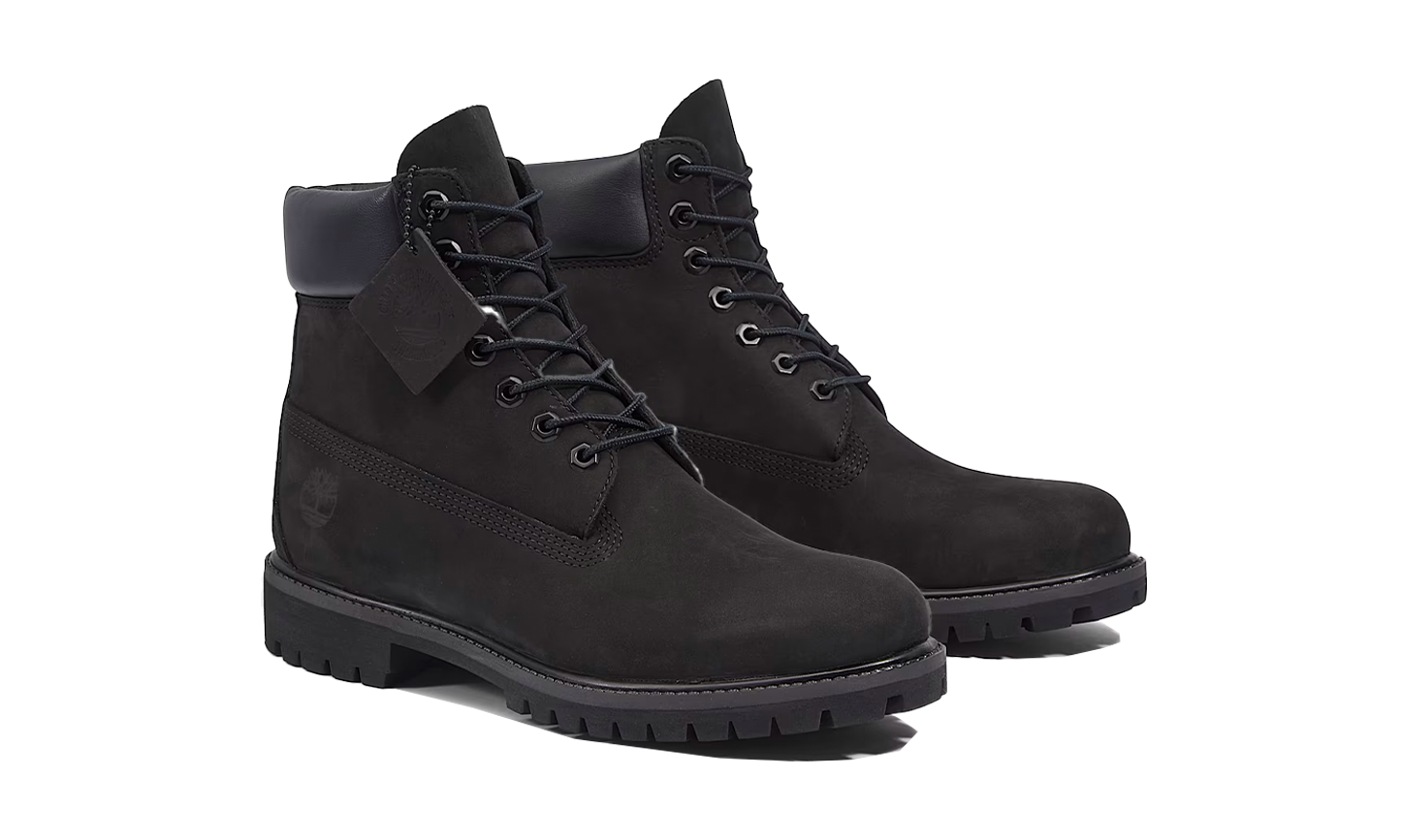 Timberland 6 Boot Black Nubuck Premium