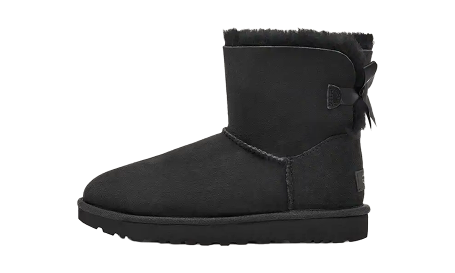 UGG Mini Bailey Bow II Boot Damen Black/Schwarz