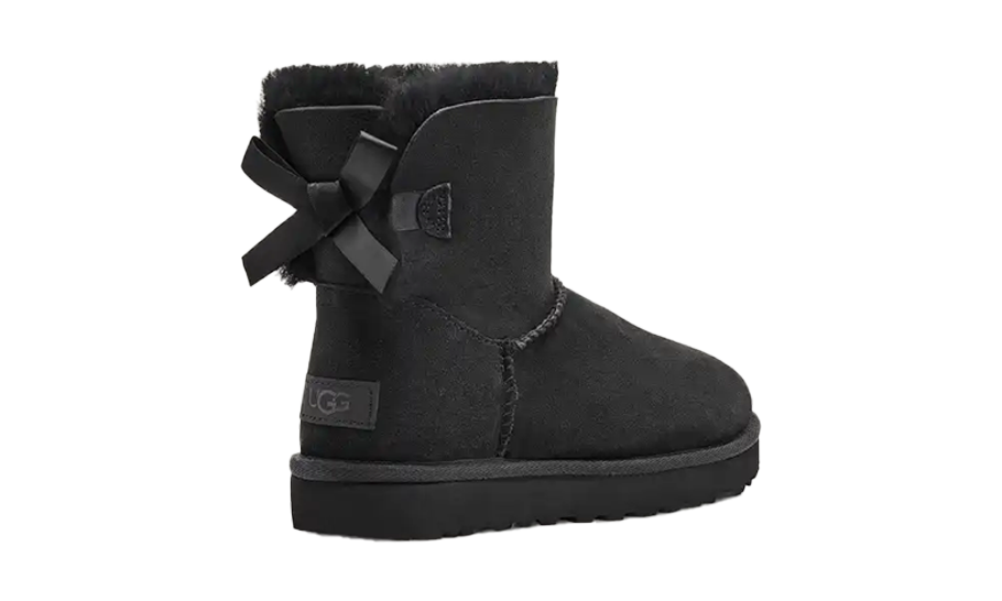 UGG Mini Bailey Bow II Boot Damen Black/Schwarz