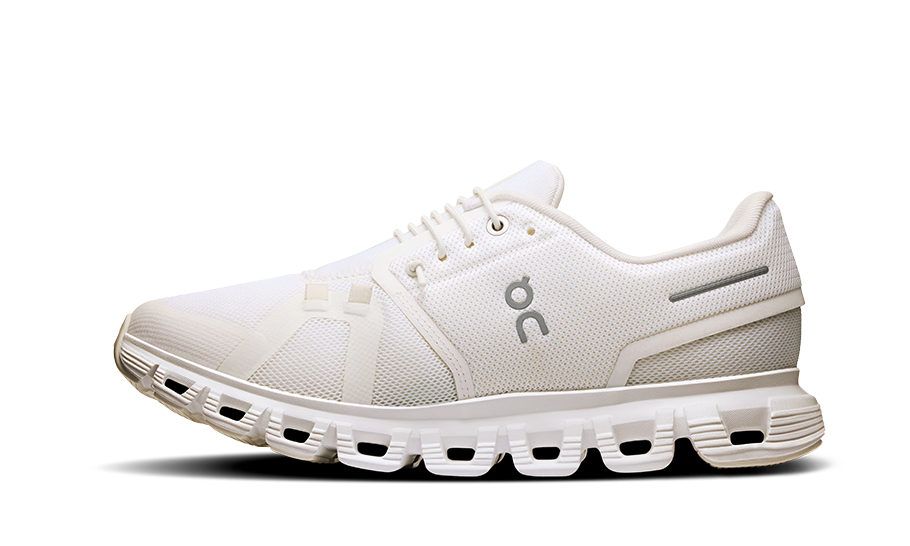 On Running Cloud 6 White/Weiß Damen