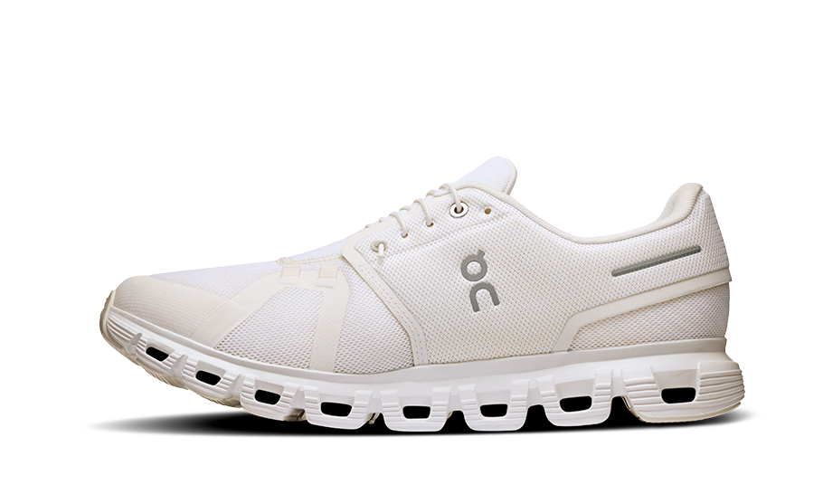 On Running Cloud 6 White/Weiß Herren