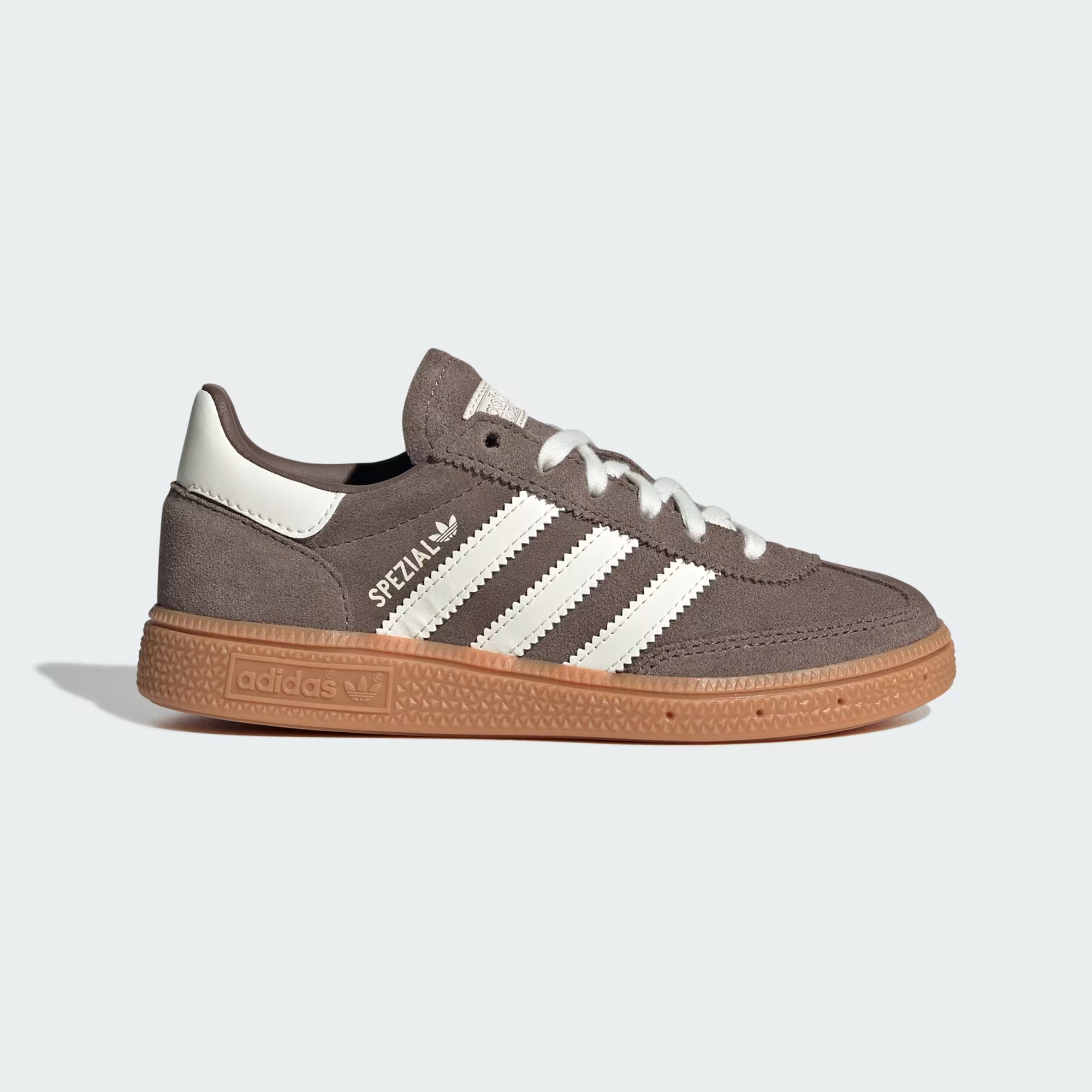 Adidas Handball Spezial Kinder / Kids Schuh Earth Strata / Off White / Gum / Braun