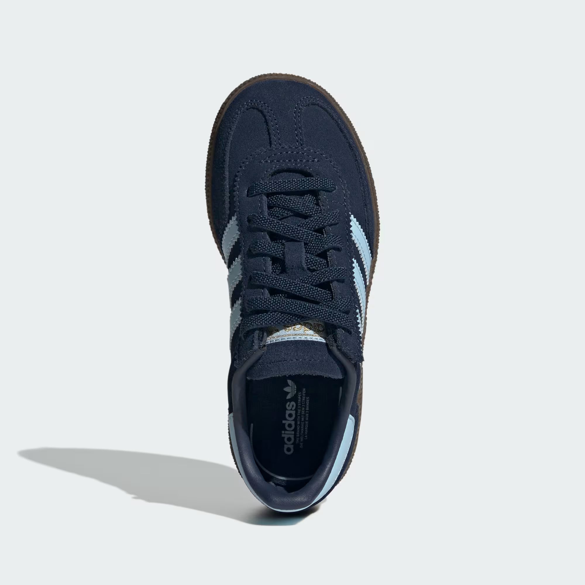 Adidas Handball Spezial Kinder / Kids Schuh Collegiate Navy / Clear Sky / Gum / Blau