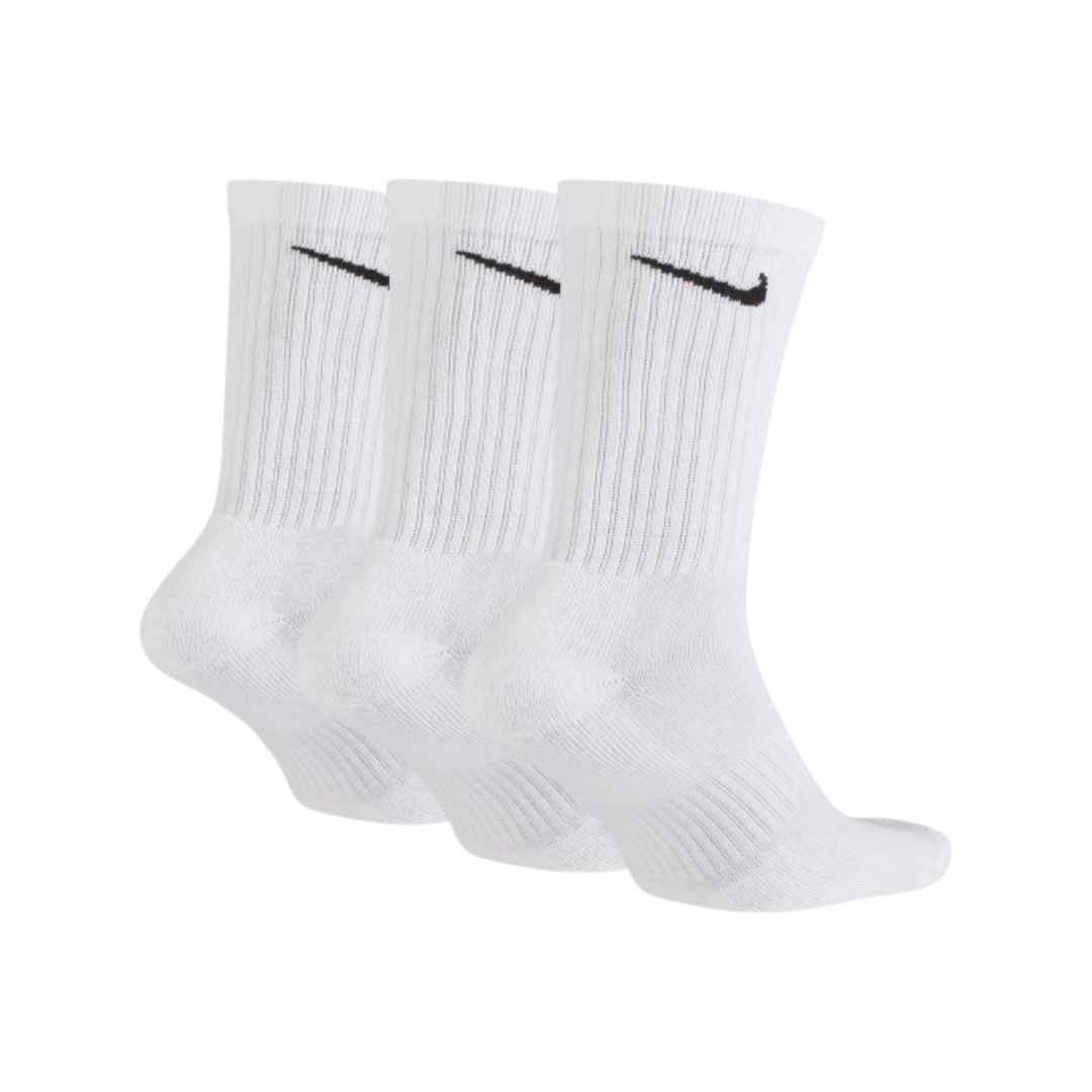 Nike Everyday Cushioned Crew Sport Socken 3 Pack Weiß/White 42-46 L