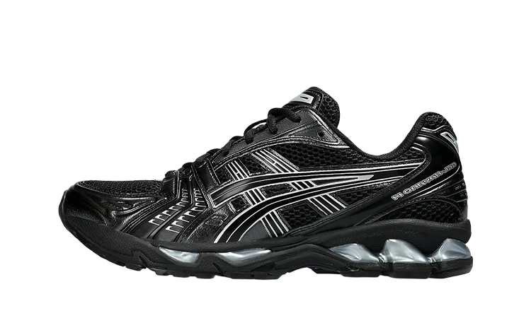 ASICS GEL-Kayano 14 Black Pure Silver