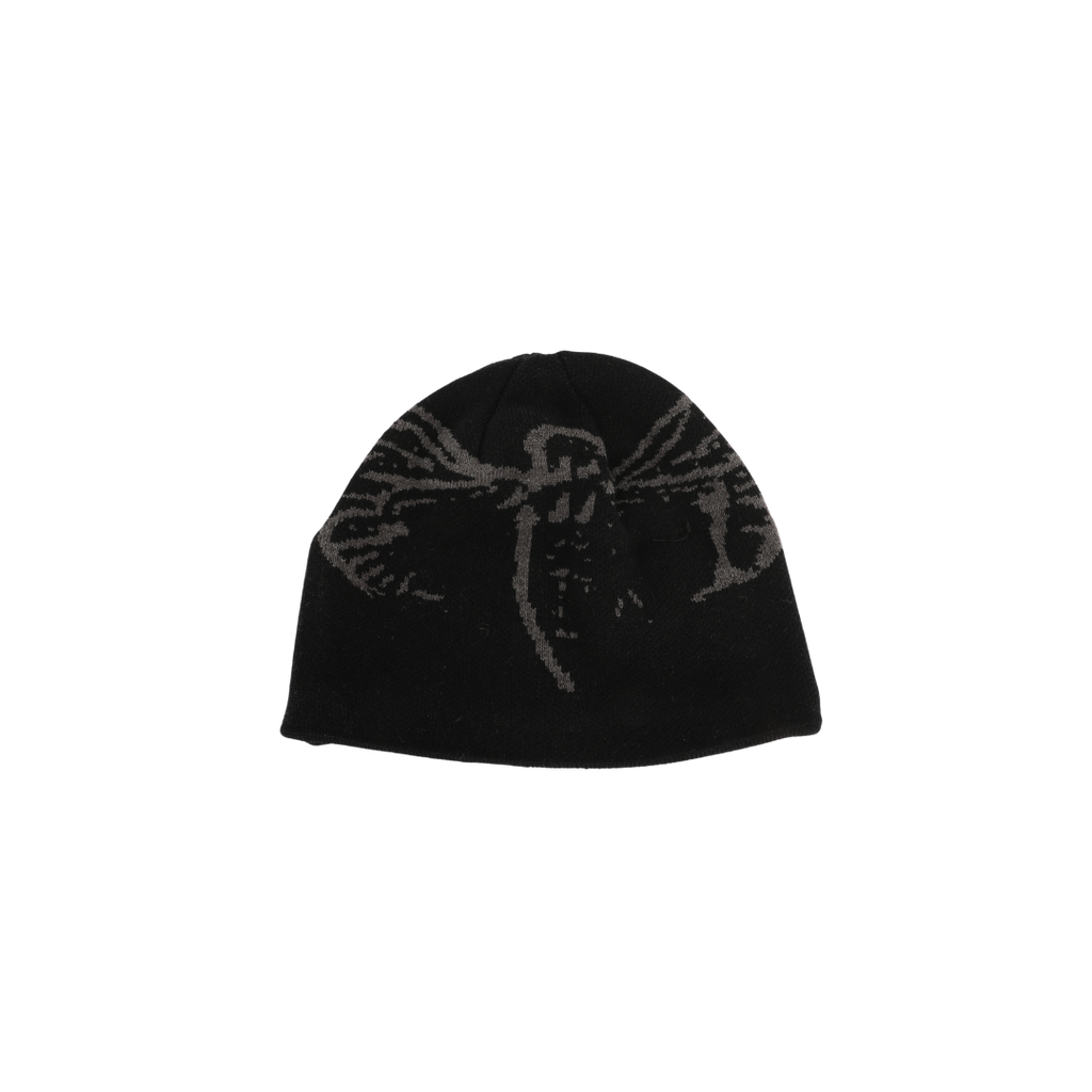 Cicada Beanie Black