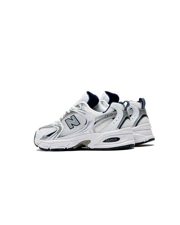 New Balance 530 Weiß/White Silver Navy MR530SG