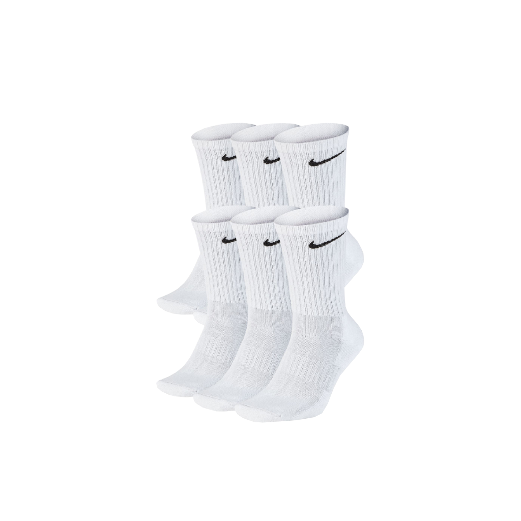 Nike Unisex Everyday Cushioned Crew Training Tennis-Socken (6er Pack)