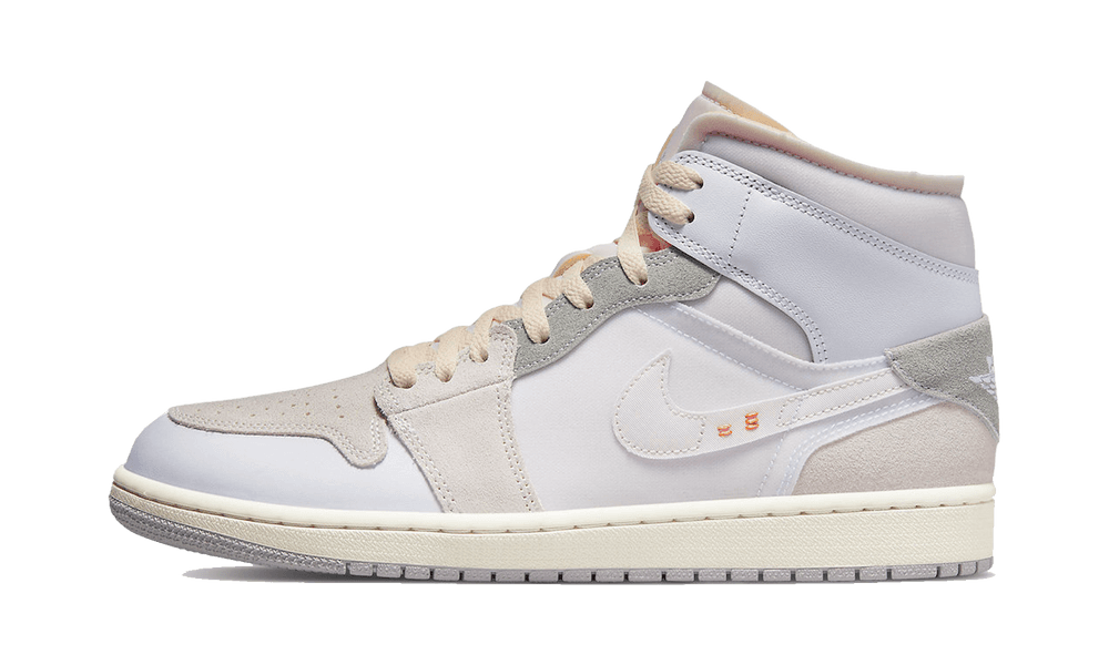 Jordan 1 Mid SE Craft Inside Out White Grey